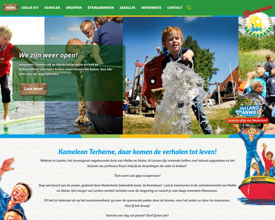Kameleondorp Terherne Logo