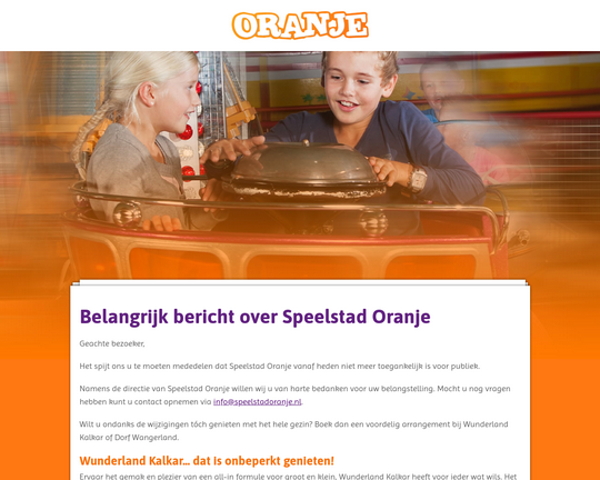 Speelstad Oranje Logo