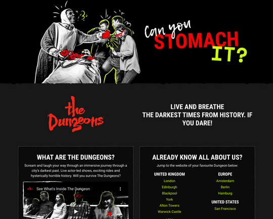 The Amsterdam Dungeon Logo